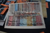 PINSTRIPING PRACTICE PROGRESS SHEET