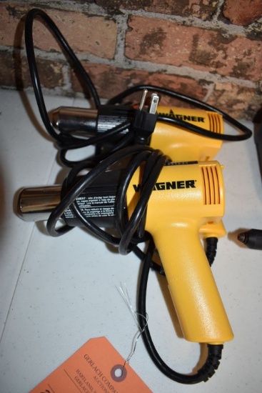 (2) WAGNER CORDED HEAT GUNS, MODEL #0503172