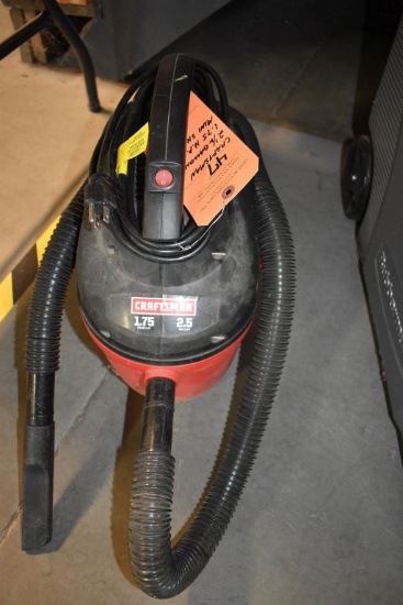 CRAFTSMAN 2 1/2 GALLON, 1.75 H.P. MINI SHOP VAC