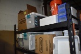CONTENTS OF TOP TWO SHELVES OF THIS UNIT,