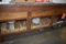 WOODEN WORKBENCH, NO CONTENTS, 8' x 37