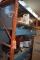 (1) SECTION OF PALLET RACKING WITH THREE SHELVES,
