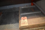 (4) SHELL MOLD PLATES ON PALLET, 1419 GROUND CAST IRON