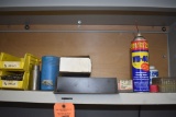 CONTENTS OF TOP 4' SHELF; 100'S OF VARIOUS DRILL BITS
