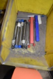 (10) FLAT NOSE CUTTERS - VARIOUS DIAMETERS,
