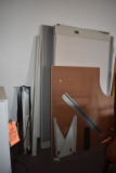 EXTRA DESK PARTITION PANELS, DESK TOPS,