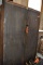 OLD WOODEN TWO DOOR CABINET, 48