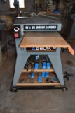 DELTA VARIABLE SPEED DRUM SANDER, 18