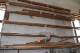 LARGE ASSORTMENT OF MOLDINGS AND TRIMS ON THIS WALL