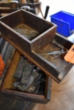 (2) WOODEN BOXES WITH HOLD DOWNS AND HARDWARE