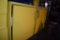 YELLOW LAMINATE CABINET WITH TWO SLIDING DOORS,