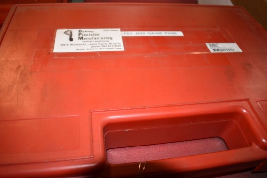 PLAIN PLUG GAUGE SET, .751 TO .832, MOSTLY NEW