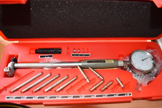 DIAL BORE GAUGE, 2" - 6" IN CASE