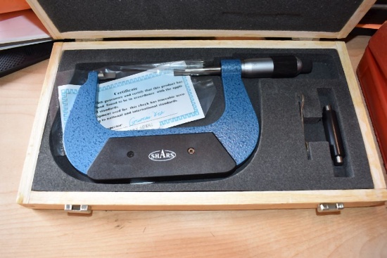 SHARS BLADE MICROMETER, 2 - 3" IN CASE