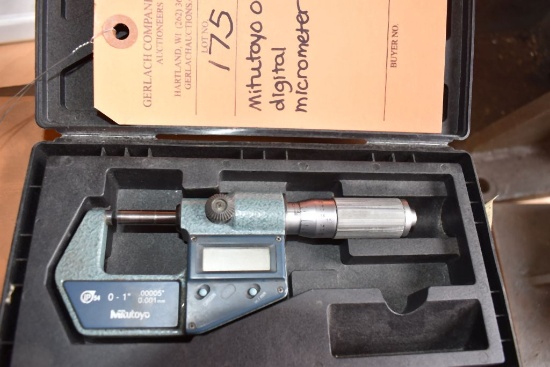 MITUTOYO 0 - 1" DIGITAL MICROMETER