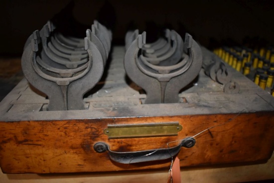 SET OF MEASURING GAUGES, I.D/O.D., INCOMPLETE,