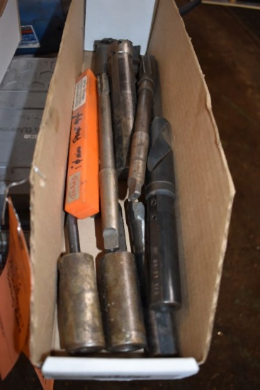 BOX OF MISCELLANEOUS BORING BARS
