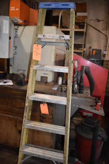 WERNER 6' FIBERGLASS STEP LADDER