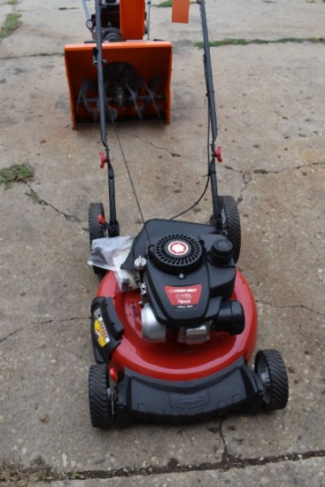TROY-BILT 21" PUSH MOWER, MODEL TB105, 140CC OHV,