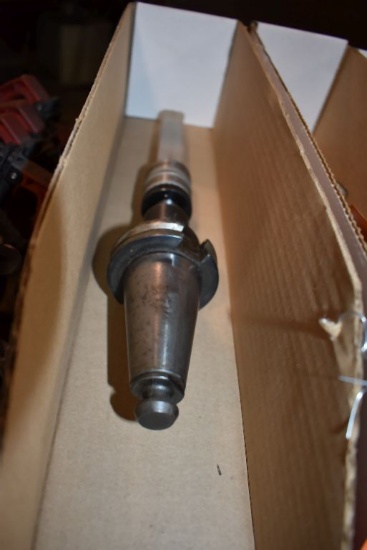 CAT 40 TOOL HOLDER WITH BURNISHING TOOL