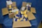 (18) THREE PACKS OF DOG BALLS - THREE BOXES,