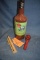 (2) BEER TAPPERS AND ZING ZANG PLASTIC BOTTLE