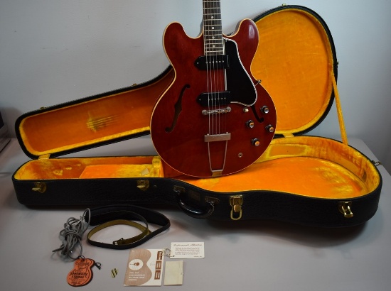 RARE 1962 GIBSON ES-330 ELECTRIC GUITAR, SN 34700,