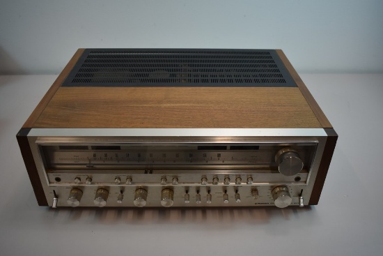 VINTAGE SILVER FACE PIONEER SX-980 STEREO RECEIVER,