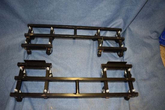 PAIR OF MOVING DOLLIES, NEW IN BOX, EACH DOLLY HAS