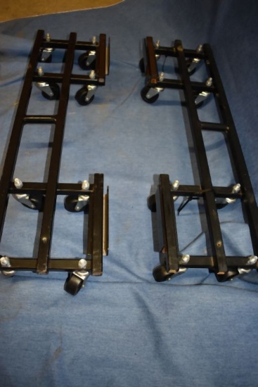 PAIR OF MOVING DOLLIES, NEW IN BOX, EACH DOLLY HAS