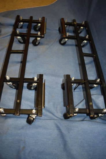 PAIR OF MOVING DOLLIES, NEW IN BOX, EACH DOLLY HAS