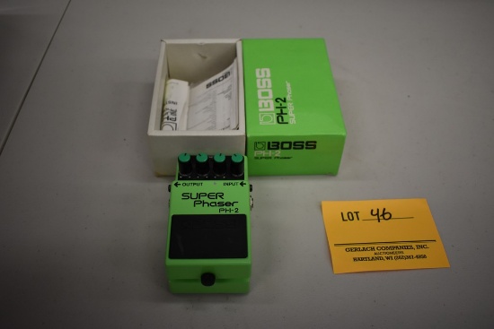 GUITAR EFFECTS PEDAL BOSS PH-2 SUPER PHASER,