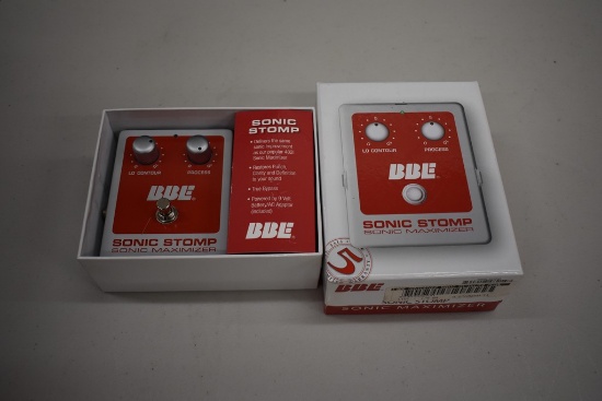 GUITAR EFFECTS PEDAL BBE SONIC STOMP SONIC MAXIMIZER,