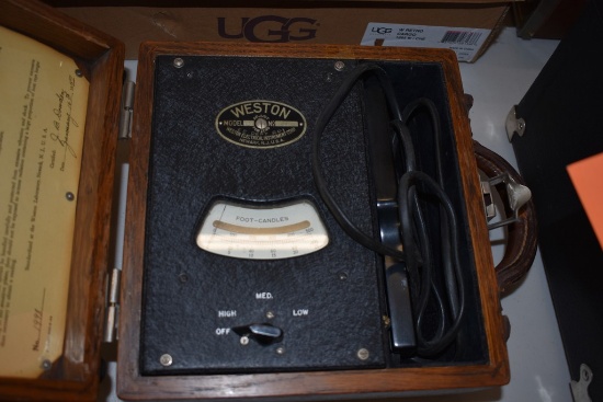 WESTON FOOT CANDLES METER