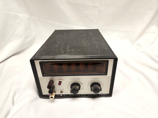 FAIRCHILD DIGITAL MULTIMETER, MODEL 7000 WITH PIXIE TUBES,