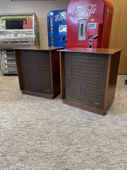 PAIR OF VINTAGE ALTEC VALENCIA 846A SPEAKERS,