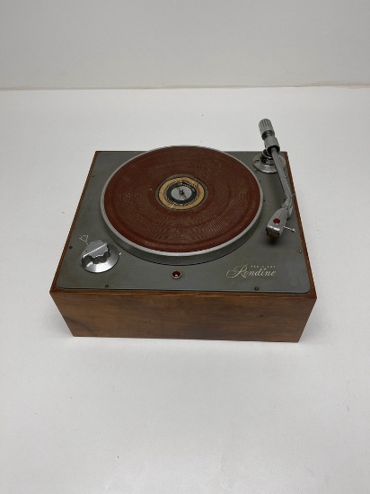 VINTAGE REK-O-KUT RONEDINE TURNTABLE W/120 TONEARM &