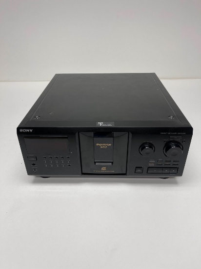 SONY CDP-CX355 300 CD PLAYER, FULLY WORKING,