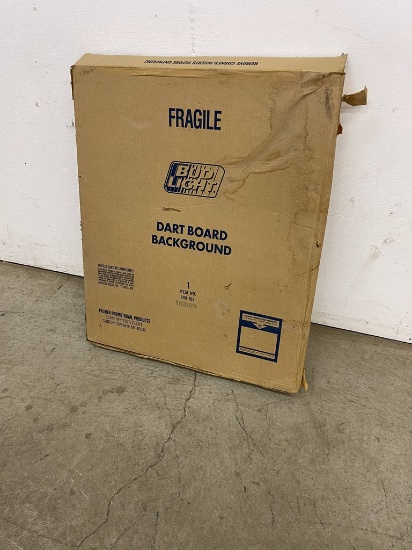 BUD LIGHT DART BOARD BACKGROUND NEW IN BOX