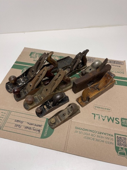 LARGE LOT OF PLANERS AND HAND HELD DRILLS