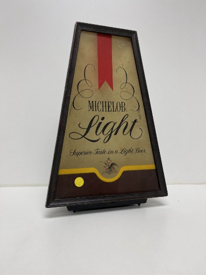 VINTAGE MICHELOB LIGHT UP BEER SIGN