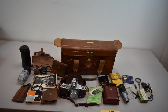 VINTAGE LIECA ERNST LEITZ FILM CAMERA GERMAN GERMANY
