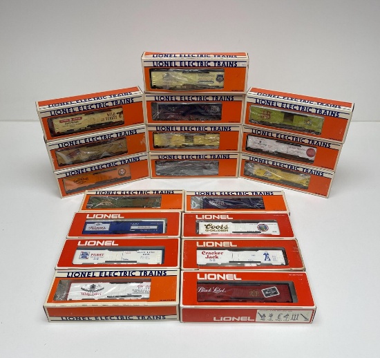 LARGE ASSORTMENT OF (18) VINTAGE LIONEL BEER &