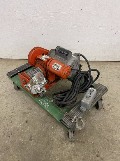VINTAGE THERN INC. ELECTRIC WINCH MODEL 473A7B WITH