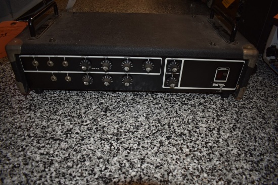 UNIVOX U200 GUITAR AMP BASS HEAD, UNTESTED