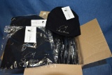 (20) CM SKULLIES BEANIE HATS WITH SLOTS IN SIDE OF