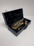 VINTAGE SAXOPHONE, VITO WITH CASE & MOUTHPIECE