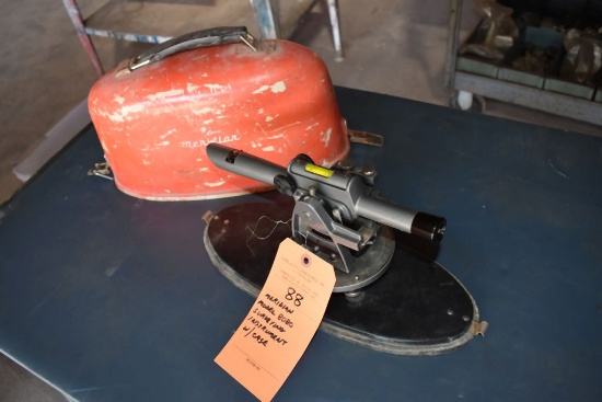 MERIDIAN MODEL 8080 SURVEYING INSTRUMENT W/CASE