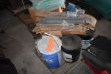 SKID OF MISC. (2) 5 GALLON PAILS OF ROOF COATING,