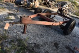 UTILITY TRAILER STEEL FRAME, NO BED - PIN HITCH,